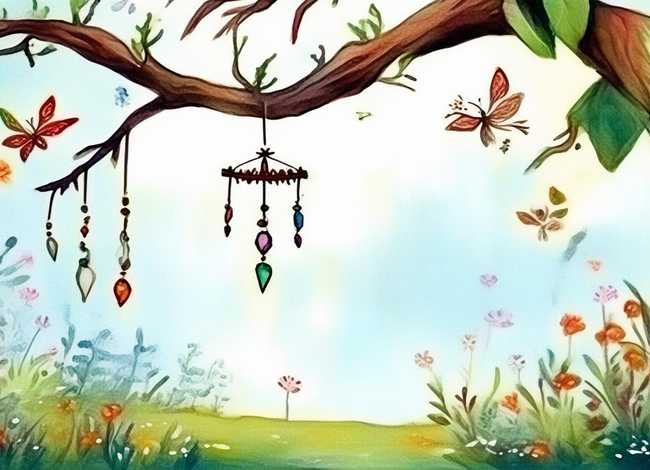 风铃的绘本故事 风铃的绘本故事图片