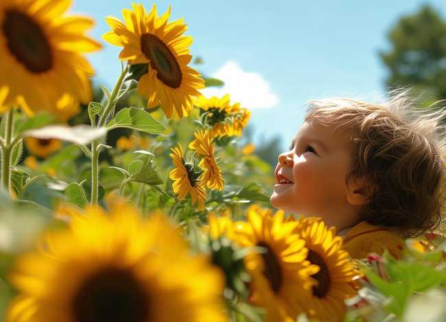 妈妈的向日葵儿童故事（绘本故事妈妈的小小向日葵）