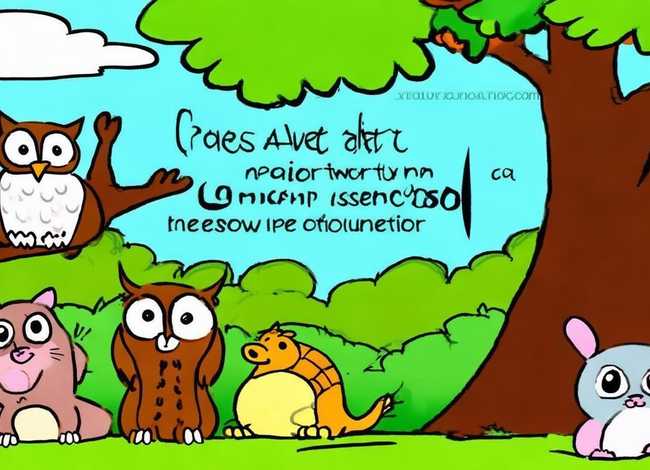 寓言故事儿童画创编，寓言故事简笔画创编