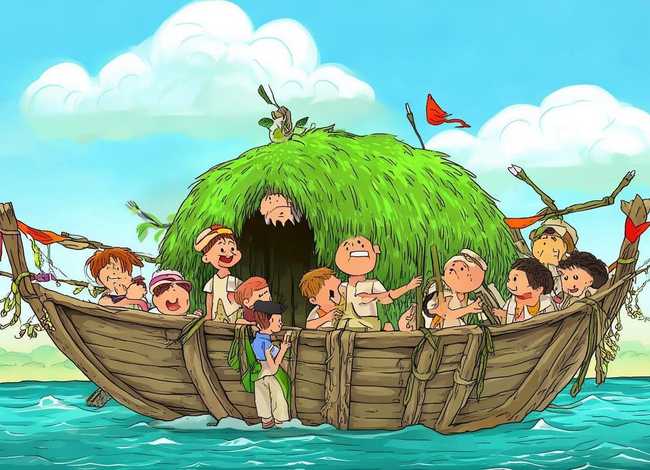 草船借箭儿童版故事、草船借箭 儿童版