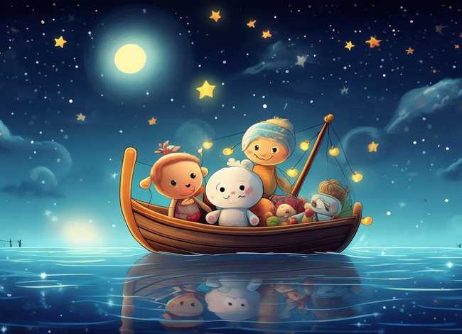 儿童睡前小船的故事（轮船的睡前故事）