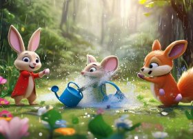 稀里哗啦绘本故事 稀里哗啦噼里啪啦绘本故事