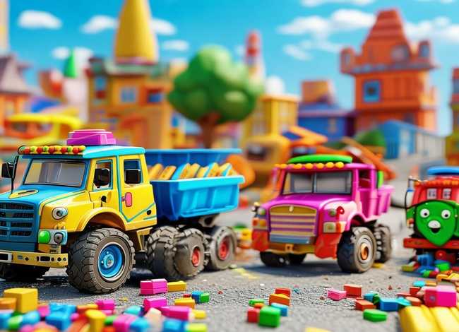 翻斗车儿童动画视频大全集 翻斗车动画片视频大全集