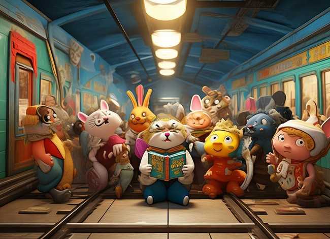 地铁绘本故事；地铁绘本故事怎么讲