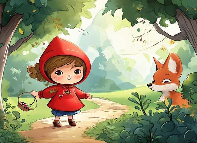 儿童故事小红帽开始播讲 - 播放幼儿故事小红帽