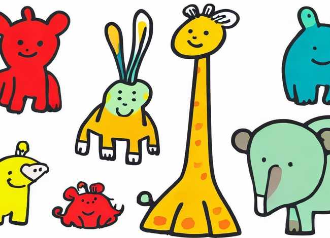 儿童画动物大全视频（儿童画动物简笔画大全）