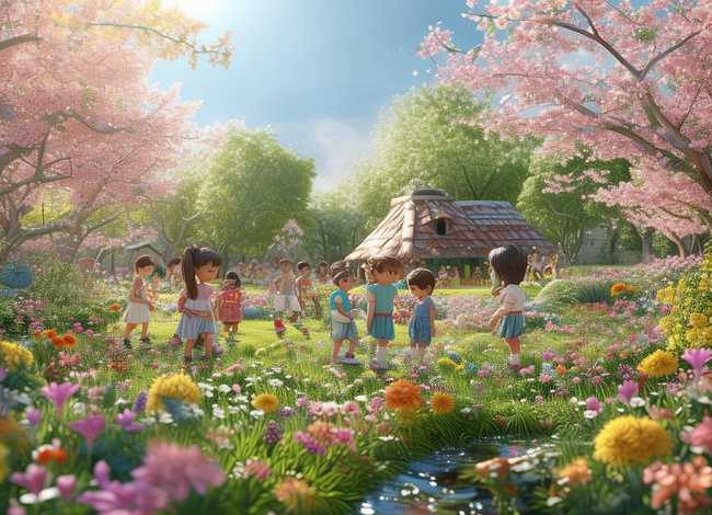 关于春天的故事幼儿园；关于春天的故事 幼儿园