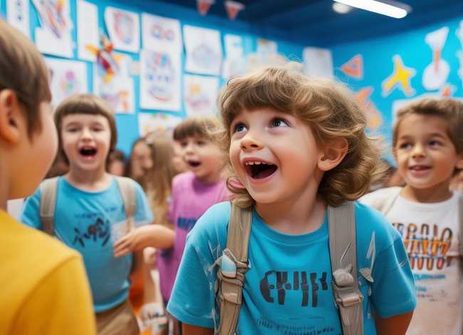 科技馆儿童绘画 - 科技馆儿童绘画可爱又简单