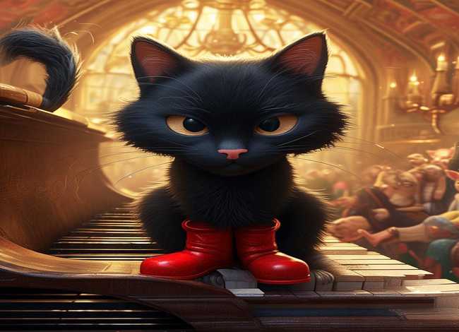 穿靴子的猫故事表演，穿靴子的猫故事表演视频