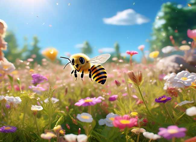 蜜蜂采蜜儿童故事 小蜜蜂采蜜的幼儿故事
