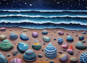 贝壳故事绘画 贝壳故事绘画图片大全