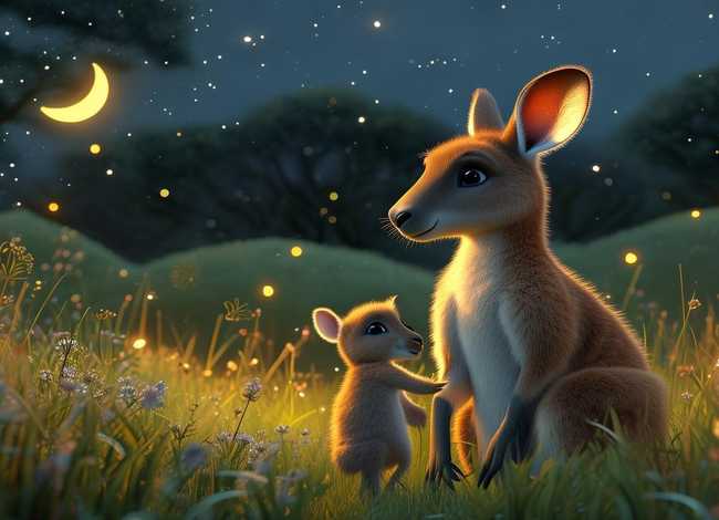 袋鼠的故事儿童睡前故事;关于袋鼠的睡前故事 袋鼠的故事儿童睡前故事;关于袋鼠的睡前故事