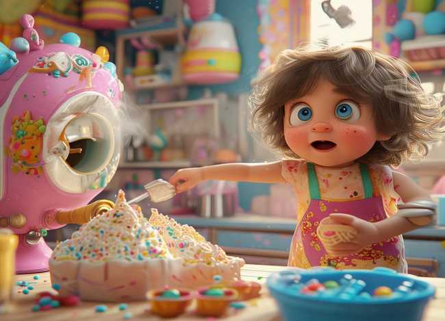 冰糕儿童故事视频 冰淇淋的故事视频