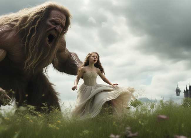 巨人抓走公主的儿童故事（巨人与公主的故事）