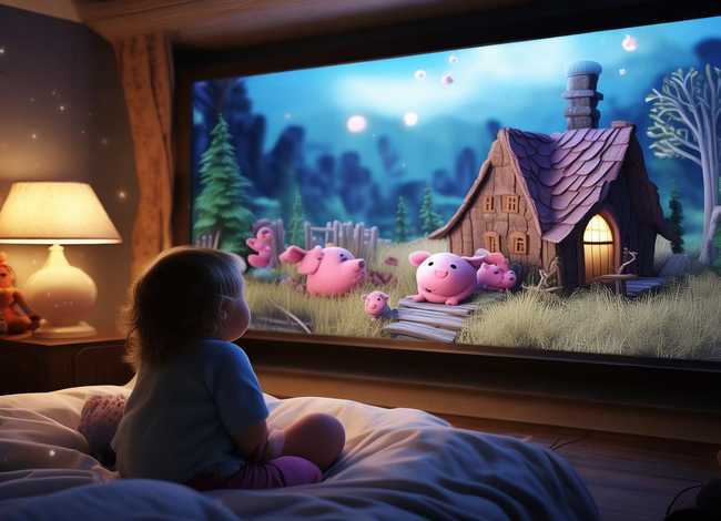 幼儿睡前故事视频、幼儿睡前故事视频三只小猪