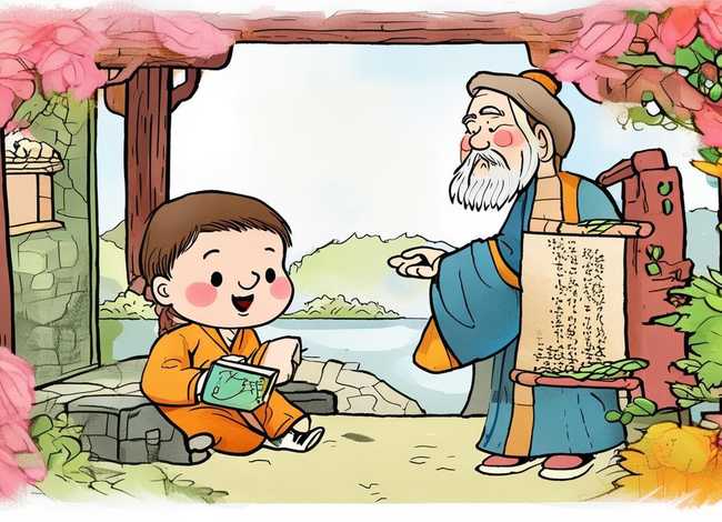 儿童三字经故事绘本（三字经儿歌故事）