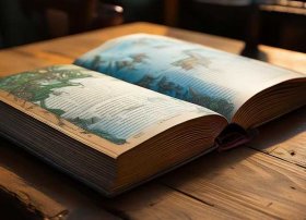 没有画面的儿童故事 没有画的画册的故事