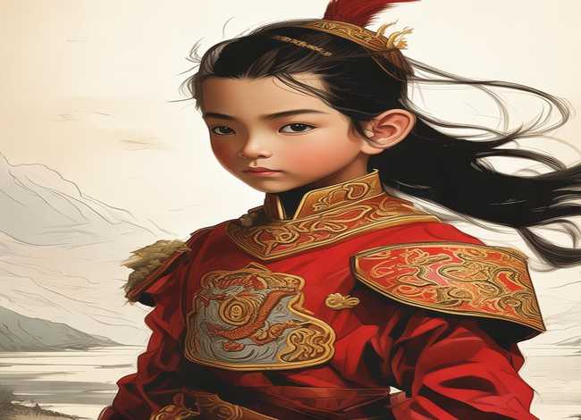 儿童版岳飞 儿童版岳飞怎么画