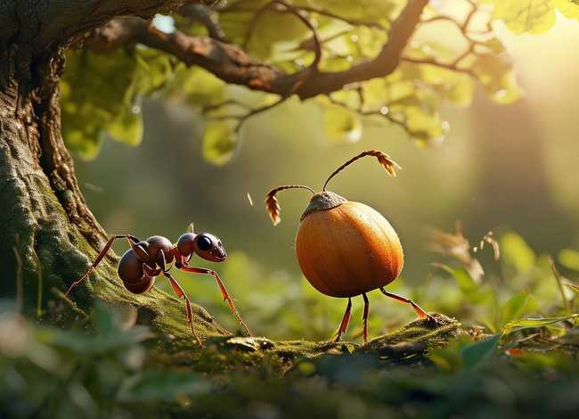 蚂蚁报恩的故事原文300字 蚂蚁报恩的故事原文300字怎么写