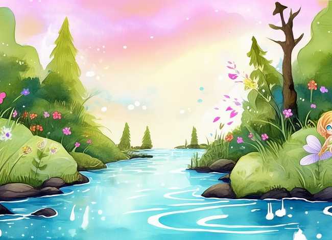 绘本故事绘画水彩 绘本故事绘画水彩图片