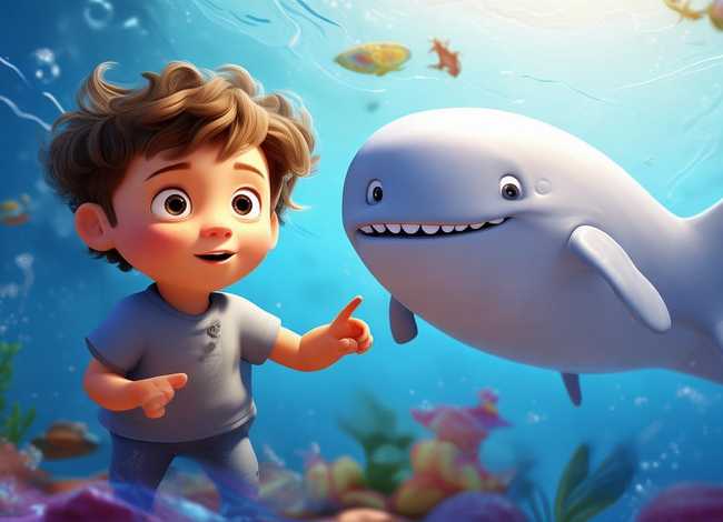 儿童介绍白鲸的绘本；儿童介绍白鲸的绘本图片