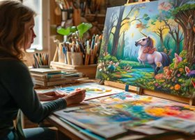 怎样画故事绘画作品，怎样画故事绘画作品图片