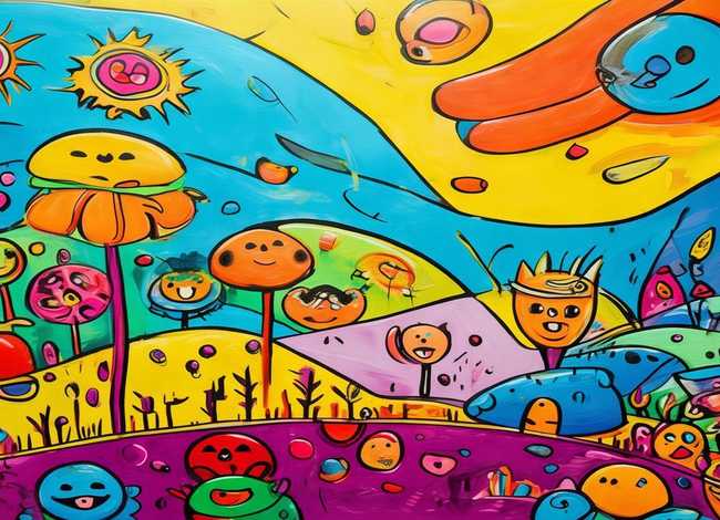 三年级儿童画简单又漂亮图片大全；三年级儿童画简单又漂亮图片大全可爱