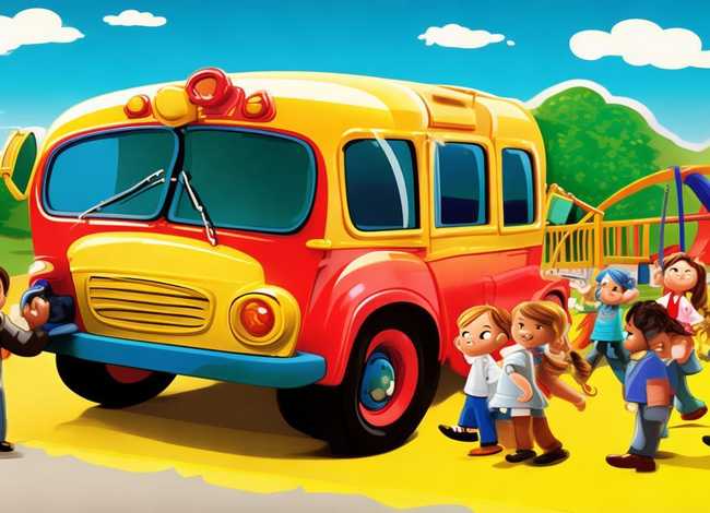 关于校车的绘本；关于校车的绘本故事
