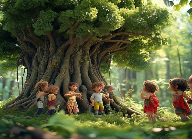 关于树的儿童小故事大道理 关于树的小故事幼儿