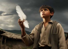 故事《鸡毛信》；故事《鸡毛信》串词