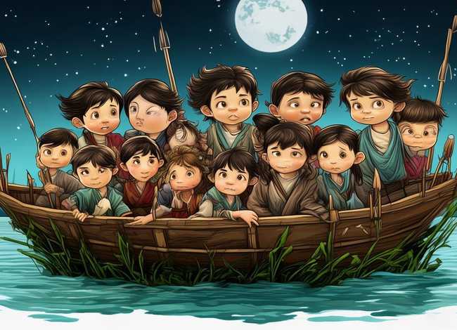 草船借箭儿童故事ppt 草船借箭少儿故事插图