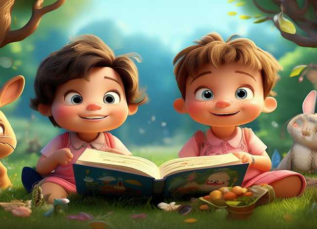 儿童故事好朋友手绘 好朋友幼儿故事绘本