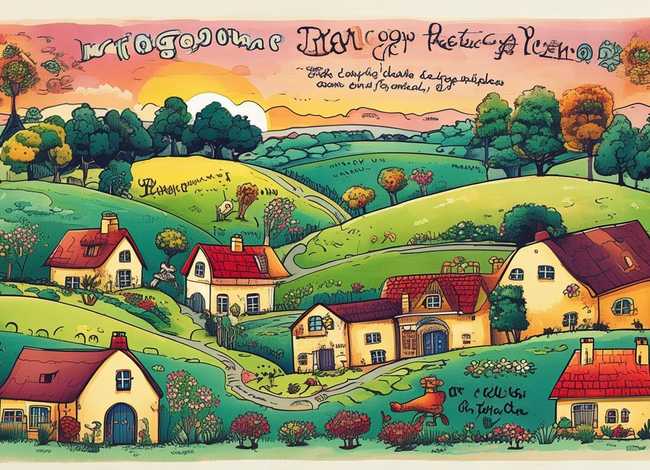 乡村故事的手抄报资料，乡村故事的手抄报资料大全