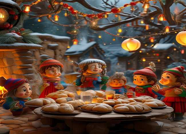 儿童冬至的故事 - 关于冬至的故事和儿歌