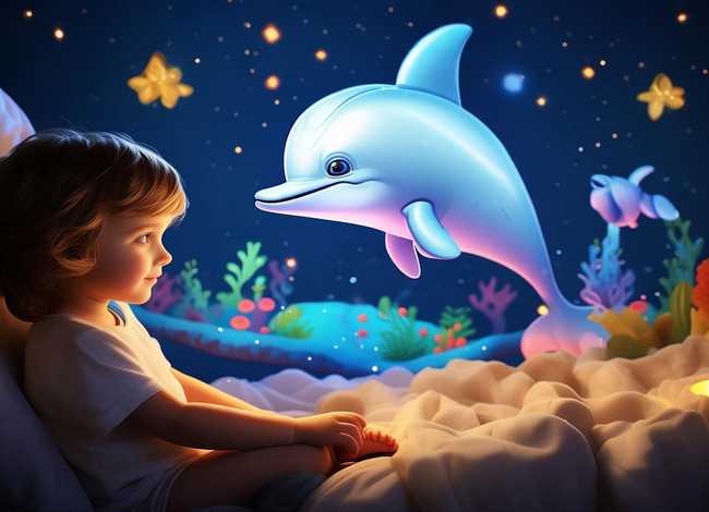 海豚的故事睡前儿童，关于海豚的睡前故事