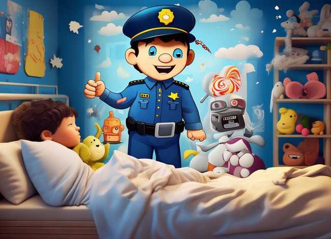 警察故事儿童睡前故事 睡前故事 警察