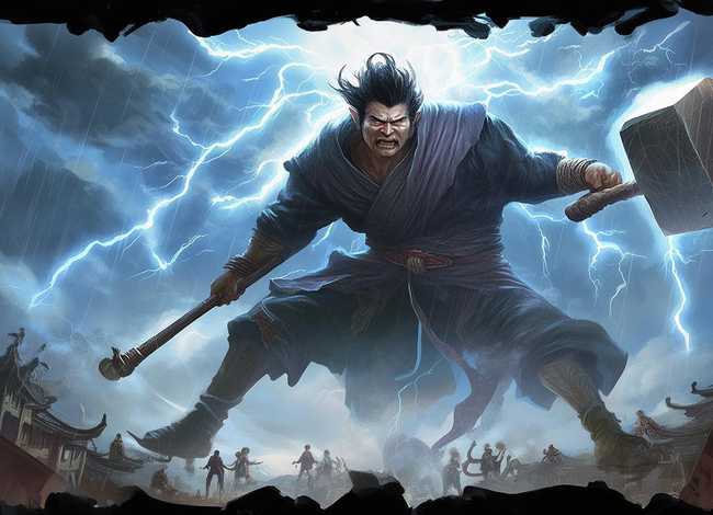 雷公儿童故事（雷公的神话故事视频）