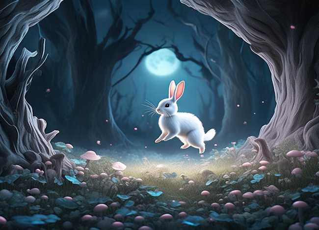 关于玉兔的儿童故事、关于玉兔的神话故事