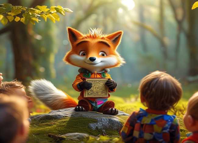 说大话的狐狸儿童故事 说大话的狐狸讲故事视频 说大话的狐狸儿童故事 说大话的狐狸讲故事视频