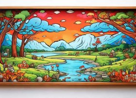 连环画儿童故事自制、故事连环画 自制