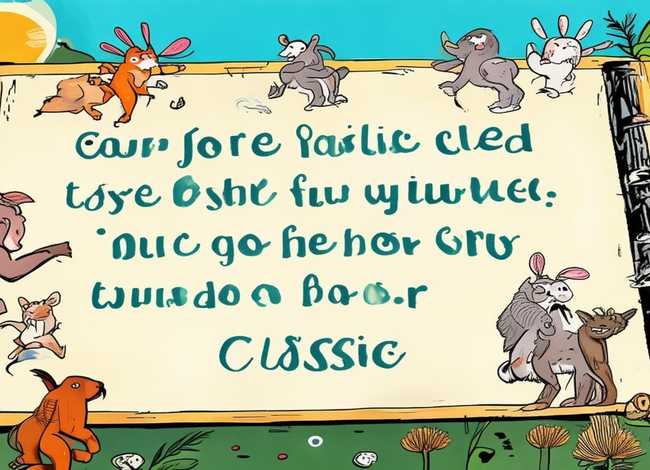 寓言故事手抄报图片；寓言故事手抄报图片模板