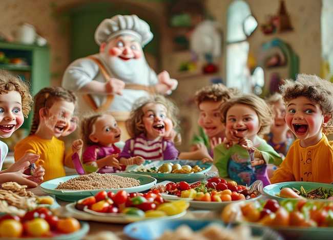儿童故事饮食；幼儿园饮食故事