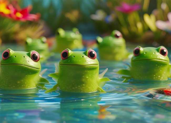 小蝌蚪找妈妈故事搞笑（小蝌蚪找妈妈故事搞笑视频）