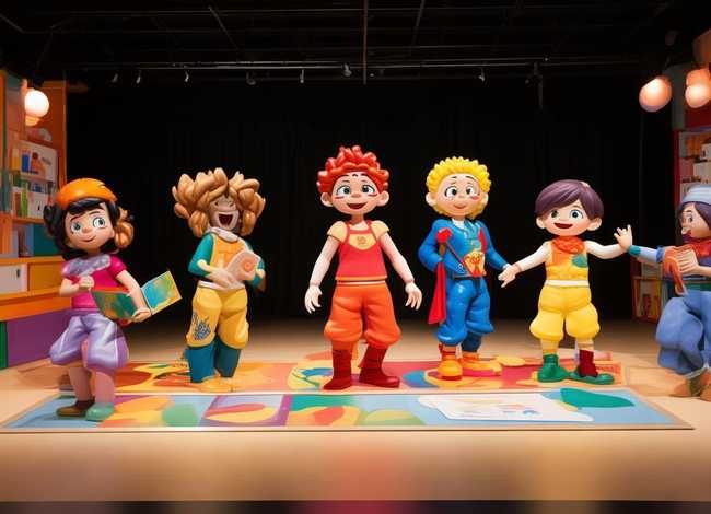 幼儿故事舞台剧5人视频 - 幼儿故事舞台剧5人视频教学