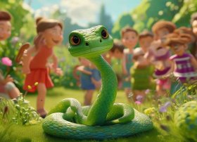 蛇幼儿故事；幼儿园关于蛇的故事