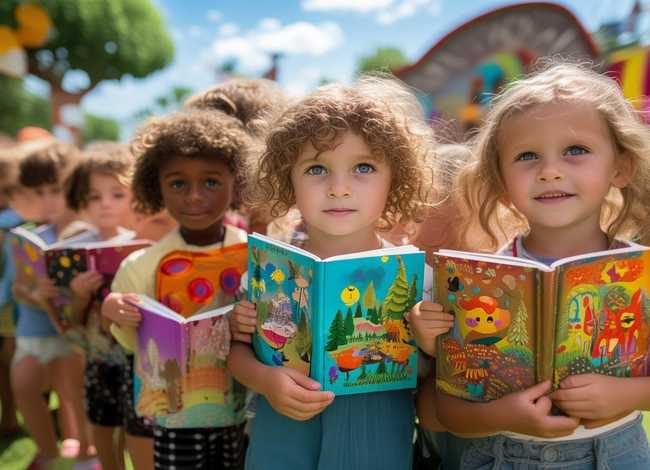 儿童绘本故事排队；排队的绘本故事