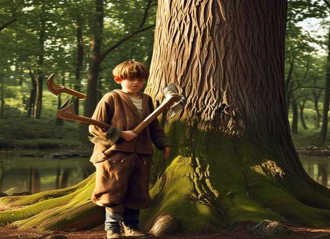 金斧子银斧子故事原文（金斧子银斧子故事原文阅读）