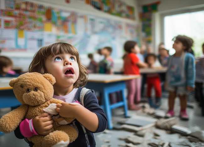 地震幼儿故事 - 地震的幼儿故事