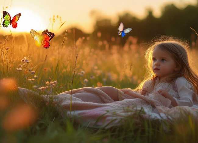 三只蝴蝶儿童故事；三只蝴蝶故事 睡前故事
