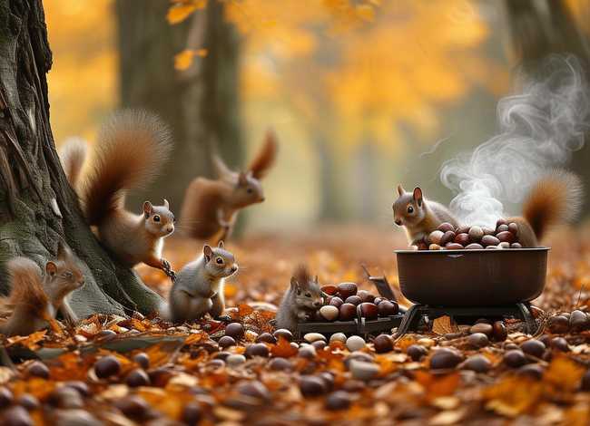 关于板栗的简短故事（关于板栗的简短故事英语）